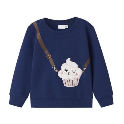 NAME IT Nmfnora Sweat BRU Box, Blueprint, 104 NAME IT Nmfnora Sweat BRU Box, Blueprint, 104