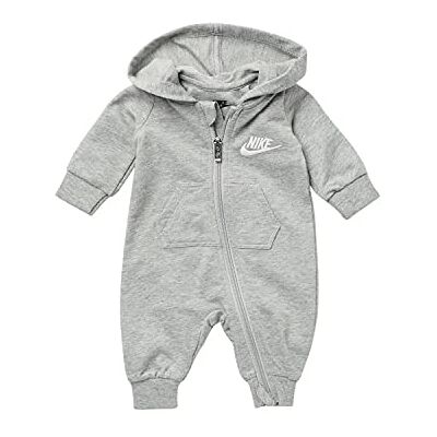 Nike French Terry Futura Mono para bebé Grey Heather 9 meses Nike French Terry Futura Mono para bebé Grey Heather 9 meses