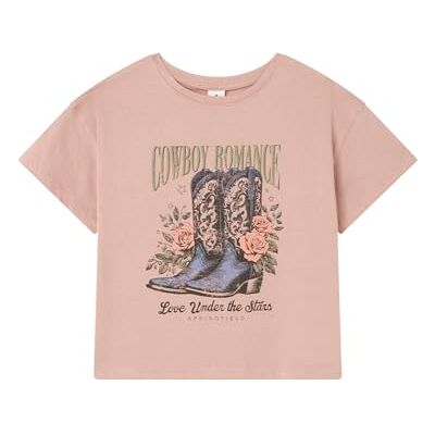 SPRINGFIELD Botas Vaqueras Camiseta Manga Larga Spfw, Rosa, 9-10 SPRINGFIELD Botas Vaqueras Camiseta Manga Larga Spfw, Rosa, 9-10