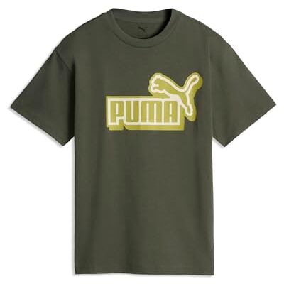PUMA Graphics Relaxed Puffed No 1 Logo tee B Camisetas Unisex Niños y Adolescentes (Paquete de 1) PUMA Graphics Relaxed Puffed No 1 Logo tee B Camisetas Unisex Niños y Adolescentes (Paquete de 1)