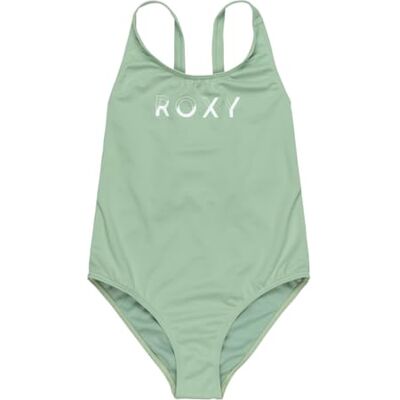 Roxy Solid Active One Piece Bañador, Chica, Basil, 6 años Roxy Solid Active One Piece Bañador, Chica, Basil, 6 años