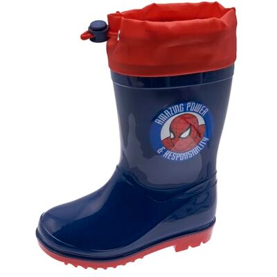 Chicco , Stivali Pioggia Spider Man, Confortevoli, Leggeri e Flessibili, Unisex niños, Azul, 22 EU, Diseñado en Italia Chicco , Stivali Pioggia Spider Man, Confortevoli, Leggeri e Flessibili, Unisex niños, Azul, 22 EU, Diseñado en Italia