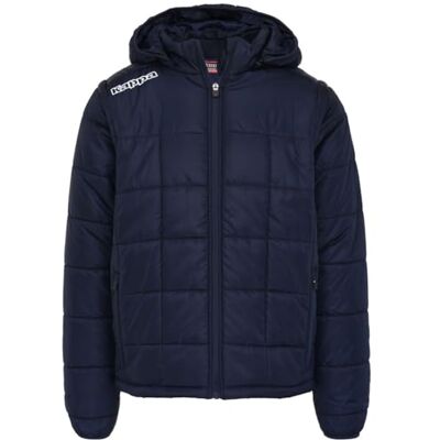 Kappa Waples Chaqueta, Unisex niño, Azul marino, 10 años Kappa Waples Chaqueta, Unisex niño, Azul marino, 10 años
