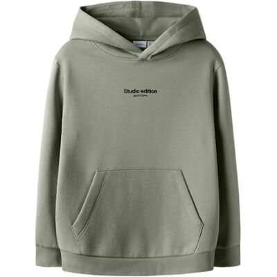 NAME IT Nkmbrody LS Nreg Sweat WH BRU Noos, Shadow, 158-164 NAME IT Nkmbrody LS Nreg Sweat WH BRU Noos, Shadow, 158-164