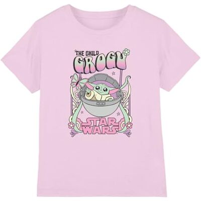 Star Wars Hippie Grogu Girls T Shirt, Rosa, 9-10 Años Chica, Rosa, 9-10 Años Star Wars Hippie Grogu Girls T Shirt, Rosa, 9-10 Años Chica, Rosa, 9-10 Años