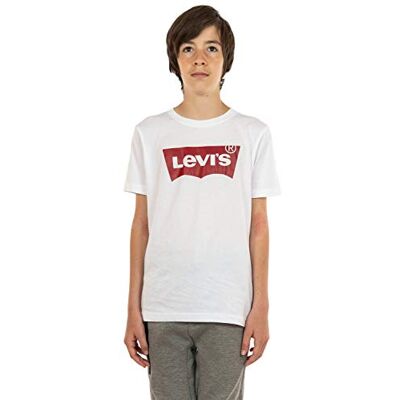 Levi's Lvb Batwing Tee Camiseta, Blanco, 12 años Niños Levi's Lvb Batwing Tee Camiseta, Blanco, 12 años Niños