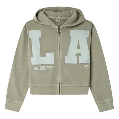 SPRINGFIELD Sudadera con Cremallera La, Verde, 5-6 SPRINGFIELD Sudadera con Cremallera La, Verde, 5-6