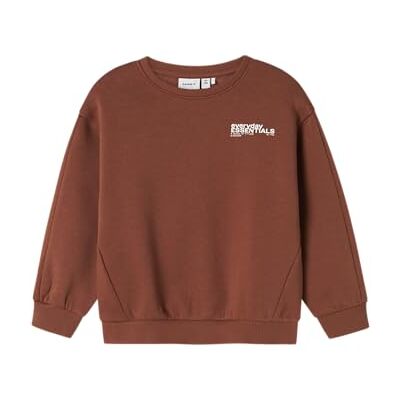 NAME IT Nmmokian LS RLX SWE BRU BF, Carob Brown, 98 NAME IT Nmmokian LS RLX SWE BRU BF, Carob Brown, 98