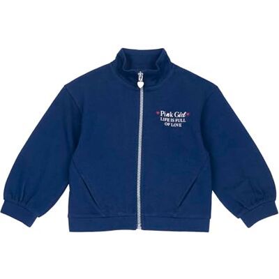 Chicco , Sudadera Niña en Suave Tejido no Afelpado con Práctico Cierre de Cremallera, Ropa para Bebé y Niña, Designed in Italy Chicco , Sudadera Niña en Suave Tejido no Afelpado con Práctico Cierre de Cremallera, Ropa para Bebé y Niña, Designed in Italy