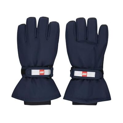 Kabooki LEGO Wear LWATLIN Tec Fingerhandschuhe ohne Clip Play Guantes para clima frío, 590 azul marino, 110-116 cm Unisex niños Kabooki LEGO Wear LWATLIN Tec Fingerhandschuhe ohne Clip Play Guantes para clima frío, 590 azul marino, 110-116 cm Unisex niños