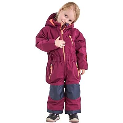 Killtec Jungen Gauror Jr Pantalones de nieve con capucha, diseño de orquídea, talla 92 EU Killtec Jungen Gauror Jr Pantalones de nieve con capucha, diseño de orquídea, talla 92 EU