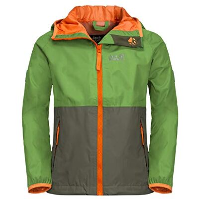 Jack Wolfskin Jackwolfskin Jacke -, Chaqueta Niños, Green Jade, 116 Jack Wolfskin Jackwolfskin Jacke -, Chaqueta Niños, Green Jade, 116