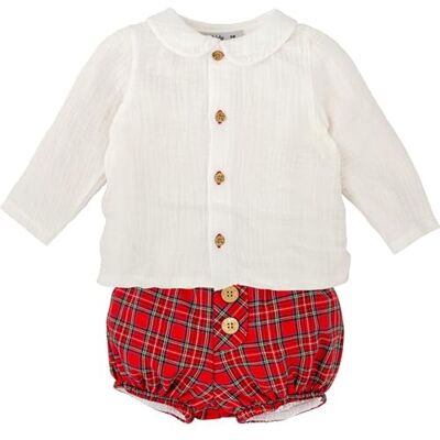 BABIDU Conjunto Bebé Niño Dos Piezas de Algodón, Diseño Suave y Transpirable, Ideal para Recién Nacido, Uso Diario BABIDU Conjunto Bebé Niño Dos Piezas de Algodón, Diseño Suave y Transpirable, Ideal para Recién Nacido, Uso Diario