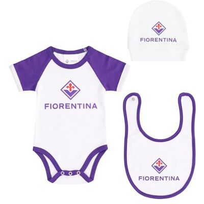 Only4fan srl ACF Fiorentina Conjunto completo para recién nacido, 6-9 meses Only4fan srl ACF Fiorentina Conjunto completo para recién nacido, 6-9 meses