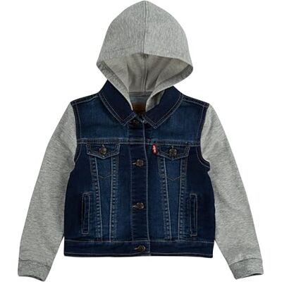 Levi's Lvn Indigo Jacket, Chaqueta Niños, Azul (Anochecer Índigo), 3 meses Levi's Lvn Indigo Jacket, Chaqueta Niños, Azul (Anochecer Índigo), 3 meses
