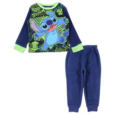 Disney Lilo & Stitch, Conjunto de Pijama, 2 Piezas, Suéter + Joggers, Niños, (2 a 14 Años), Unisex, Niño, Niña, Suave, Lindo, Cálido, Sudadera + Pantalones, Modelo DIS LIS 5204D060 S1-2A Disney Lilo & Stitch, Conjunto de Pijama, 2 Piezas, Suéter + Joggers, Niños, (2 a 14 Años), Unisex, Niño, Niña, Suave, Lindo, Cálido, Sudadera + Pantalones, Modelo DIS LIS 5204D060 S1-2A