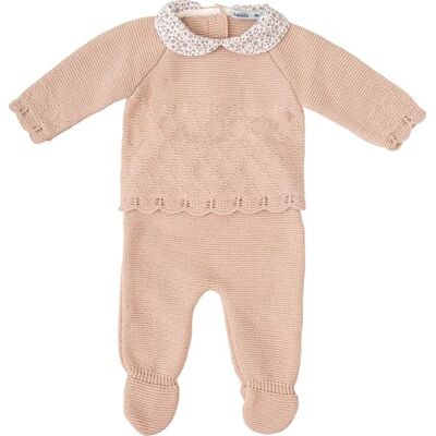 BABIDU Conjunto Punto Bebé Dos Piezas, Tejido Suave y Cálido, Ideal para Recién Nacido, Comodidad y Estilo para el Día a Día BABIDU Conjunto Punto Bebé Dos Piezas, Tejido Suave y Cálido, Ideal para Recién Nacido, Comodidad y Estilo para el Día a Día