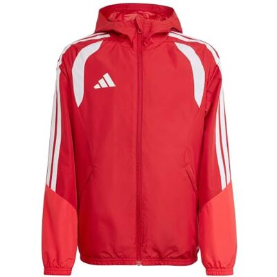 Adidas Unisex niños Tiro 26 Competition Kids All Weather Coat, team power red 2/semi lucid red/white, 15-16 Years Adidas Unisex niños Tiro 26 Competition Kids All Weather Coat, team power red 2/semi lucid red/white, 15-16 Years