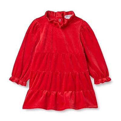 Amazon Essentials X Sofia Grainge Vestido Unisex de Pana de Manga Larga para bebé, Rojo, 18 Meses Amazon Essentials X Sofia Grainge Vestido Unisex de Pana de Manga Larga para bebé, Rojo, 18 Meses