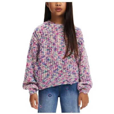 Desigual Girl Flat Knit Pullover, Sudadera Chicas, Desigual Girl Flat Knit Pullover, Sudadera Chicas,