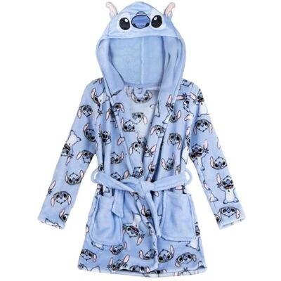 CERDÁ LIFE'S LITTLE MOMENTS Batín Stitch Suave Capucha y cinturón – Bata casa calentita y cómoda con Tejido Tipo Polar, 10 años Unisex niños CERDÁ LIFE'S LITTLE MOMENTS Batín Stitch Suave Capucha y cinturón – Bata casa calentita y cómoda con Tejido Tipo Polar, 10 años Unisex niños