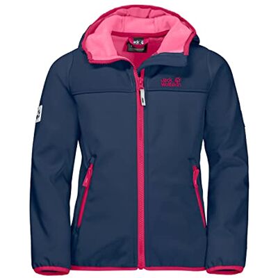 Jack Wolfskin Chaqueta unisex para niños de Fourwinds para niños, Oscuro Indigo, 2 Años Jack Wolfskin Chaqueta unisex para niños de Fourwinds para niños, Oscuro Indigo, 2 Años