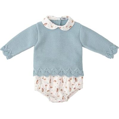 BABIDU Conjunto Punto Bebé Dos Piezas, Tejido Suave y Cálido, Ideal para Recién Nacido, Comodidad y Estilo para el Día a Día BABIDU Conjunto Punto Bebé Dos Piezas, Tejido Suave y Cálido, Ideal para Recién Nacido, Comodidad y Estilo para el Día a Día