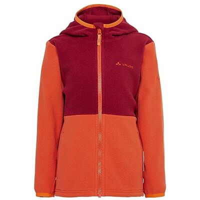 VAUDE Chaqueta marca modelo Kids Pulex Hooded Jacket II, hotchili, 110/116 VAUDE Chaqueta marca modelo Kids Pulex Hooded Jacket II, hotchili, 110/116