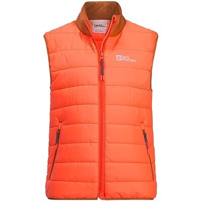 Jack Wolfskin Zenon Vest K Chaleco, Niños, Naranja difuso, 140 Jack Wolfskin Zenon Vest K Chaleco, Niños, Naranja difuso, 140