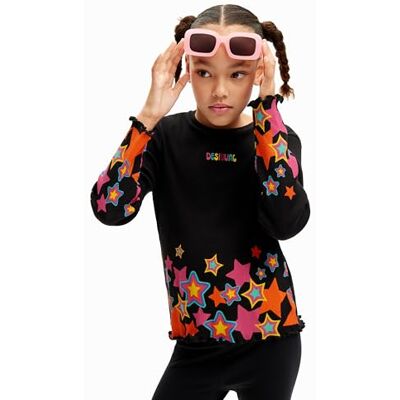 Desigual Girl Knit T-Shirt Long Sleeve, Camiseta Chicas, Desigual Girl Knit T-Shirt Long Sleeve, Camiseta Chicas,