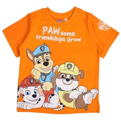 Disney Paw Patrol, Camiseta, Niño, Niña, (4 a 10 años), Polo, Camiseta sin Mangas, Camisa, Estampado, Ropa, Unisex, Niños, Deportes, Transpirable, Modelo , Orange Disney Paw Patrol, Camiseta, Niño, Niña, (4 a 10 años), Polo, Camiseta sin Mangas, Camisa, Estampado, Ropa, Unisex, Niños, Deportes, Transpirable, Modelo , Orange