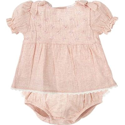 BABIDU Vestido Bebé Niña Verano Algodón 100% con Braguita, Volantes y Bordados, Diseño con Tirantes, Mangas Cortas o Sin Mangas, Estampados Florales y Cuadros Vichy, Jesusito Ideal para Días Soleados BABIDU Vestido Bebé Niña Verano Algodón 100% con Braguita, Volantes y Bordados, Diseño con Tirantes, Mangas Cortas o Sin Mangas, Estampados Florales y Cuadros Vichy, Jesusito Ideal para Días Soleados