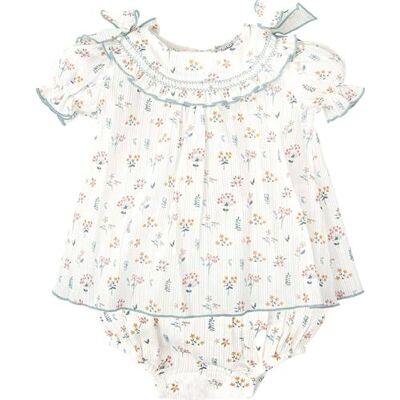 BABIDU Vestido Bebé Niña Verano Algodón 100% con Braguita, Volantes y Bordados, Diseño con Tirantes, Mangas Cortas o Sin Mangas, Estampados Florales y Cuadros Vichy, Jesusito Ideal para Días Soleados BABIDU Vestido Bebé Niña Verano Algodón 100% con Braguita, Volantes y Bordados, Diseño con Tirantes, Mangas Cortas o Sin Mangas, Estampados Florales y Cuadros Vichy, Jesusito Ideal para Días Soleados