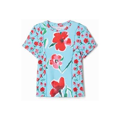 Desigual Camiseta TS_Daisy para niña, Azul, 14 años Desigual Camiseta TS_Daisy para niña, Azul, 14 años
