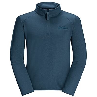 Jack Wolfskin Jersey para niños AKTIVO Halfzip K Dark Sea 176, Dark Sea, 176 cm Jack Wolfskin Jersey para niños AKTIVO Halfzip K Dark Sea 176, Dark Sea, 176 cm