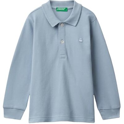 United Maglia Polo M/L Camisa, Turquesa, 4 años para Niños United Maglia Polo M/L Camisa, Turquesa, 4 años para Niños