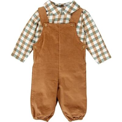 BABIDU Conjunto Niño Dos Piezas de Algodón, Diseño Suave y Transpirable, Ideal para Recién Nacido, Uso Diario BABIDU Conjunto Niño Dos Piezas de Algodón, Diseño Suave y Transpirable, Ideal para Recién Nacido, Uso Diario