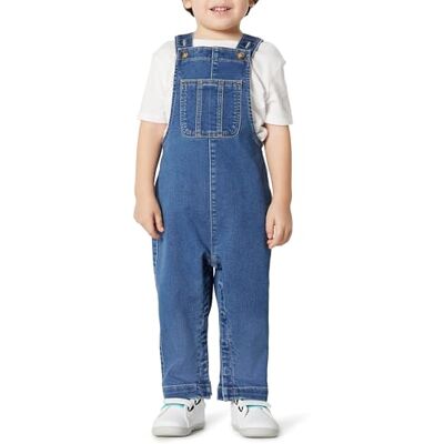 Amazon Essentials Peto Infantil Vaquero Suave y Elástico de Corte Estándar Unisex bebé, Azul Medio Vintage, 24 meses Amazon Essentials Peto Infantil Vaquero Suave y Elástico de Corte Estándar Unisex bebé, Azul Medio Vintage, 24 meses