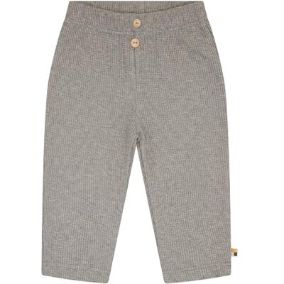 loud + proud Waffelstruktur, Gots-Zertifiziert Pantalón, Gris, 122-128 Unisex niños loud + proud Waffelstruktur, Gots-Zertifiziert Pantalón, Gris, 122-128 Unisex niños