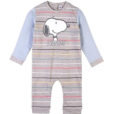 CERDÁ LIFE'S LITTLE MOMENTS Ropa de Bebe de Niño en Algodón 100% Pelele Bebe Invierno de Manga Larga de Snoopy Licencia Oficial Peanuts CERDÁ LIFE'S LITTLE MOMENTS Ropa de Bebe de Niño en Algodón 100% Pelele Bebe Invierno de Manga Larga de Snoopy Licencia Oficial Peanuts
