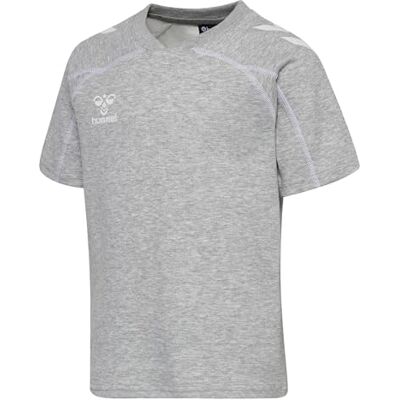 hummel hmlMOVE 2.0 Camiseta S, S para niños, Gris Jaspeado, 140 hummel hmlMOVE 2.0 Camiseta S, S para niños, Gris Jaspeado, 140
