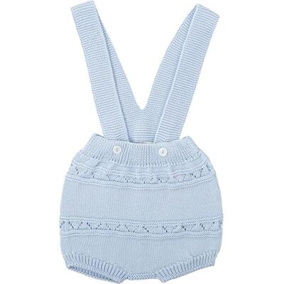 BABIDU Pelele Tirantes Punto Silencio para Bebé, Pantalón Corto con Tirantes Cruzados, Diseño Calado en Relieve, Cintura Elástica, Ideal para Primavera o Verano, Ropa Infantil de Ceremonia BABIDU Pelele Tirantes Punto Silencio para Bebé, Pantalón Corto con Tirantes Cruzados, Diseño Calado en Relieve, Cintura Elástica, Ideal para Primavera o Verano, Ropa Infantil de Ceremonia