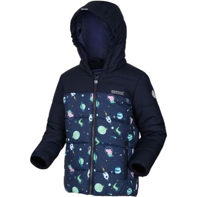 Regatta Chaqueta acolchada Peppa impermeable Thermoguard para niños Regatta Chaqueta acolchada Peppa impermeable Thermoguard para niños