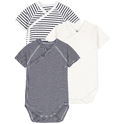 Petit Bateau , Body de Manga Corta para Recién Nacido Unisex bebé, Variante 1, 3 meses Petit Bateau , Body de Manga Corta para Recién Nacido Unisex bebé, Variante 1, 3 meses