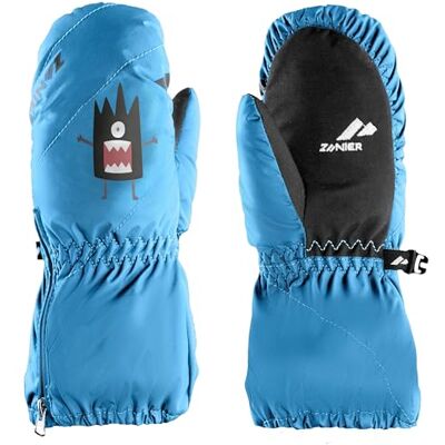 Zanier Monster.Stx Guantes para niños Turquoise/Black 3 Zanier Monster.Stx Guantes para niños Turquoise/Black 3