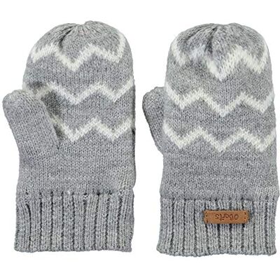 Barts Bebé-Niñas Birdie Mitts Guantes Not Applicable, Gris (Grigio 0002), Talla Única (talla del fabricante: 0) Barts Bebé-Niñas Birdie Mitts Guantes Not Applicable, Gris (Grigio 0002), Talla Única (talla del fabricante: 0)