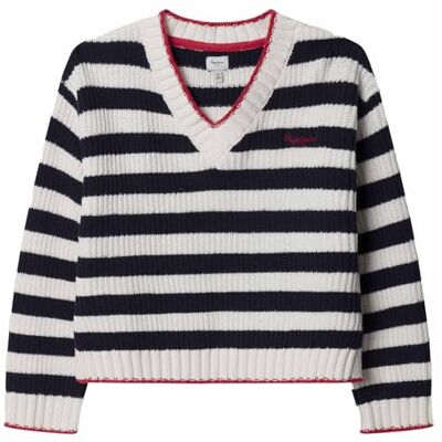 Pepe Jeans Felicity Prendas de Punto, Blanco (Mousse White), 16 años para Niñas Pepe Jeans Felicity Prendas de Punto, Blanco (Mousse White), 16 años para Niñas