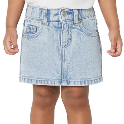 Amazon Essentials Falda-Pantalón Vaquera de Corte Estándar y Elasticidad Media para Niña Niñas, Lavado Ligero Clásico, 6-7 años Amazon Essentials Falda-Pantalón Vaquera de Corte Estándar y Elasticidad Media para Niña Niñas, Lavado Ligero Clásico, 6-7 años