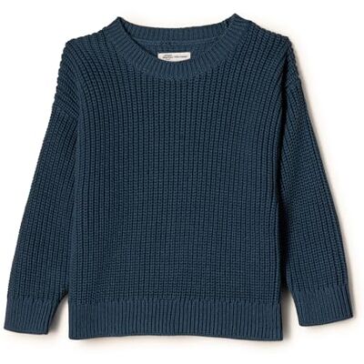 Amazon Essentials x Sofia Grainge Jersey Unisex Niño, Azul Marino Oscuro, 4 años Amazon Essentials x Sofia Grainge Jersey Unisex Niño, Azul Marino Oscuro, 4 años