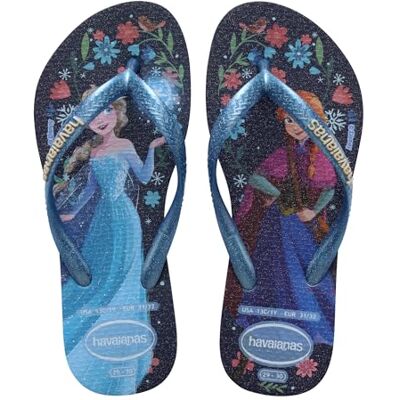 Havaianas Kids Slim Princess FlipFlop Niñas Blue / Lavander Blue 35 EU Havaianas Kids Slim Princess FlipFlop Niñas Blue / Lavander Blue 35 EU